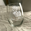 Custom Couple Portrait Photo Engraved Stemless Wine Glass, Gift For Valentine's Day, Wedding Anniversary HO82 900748