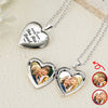 Custom Photo Always Know You Are Loved Heart Locket Necklace HA75 920700
