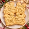 Personalized Family Name Christmas Cookie Cutter and Stamp, Personalized Holiday Baking Gift CH07 181068
