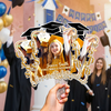 Custom Photo Congratulations Graduation 2026 Face Fan For Grad Party Decorations HO82 901734