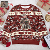 Custom Photo Duck Hunting Lovers Ugly Sweater LM32 897243