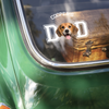 Custom Photo Dog Cat Dad Car Sticker, Gift For Dog Dad HO82 902368