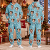 Custom Face & Name Christmas Onesie Pajamas Christmas Gift TH10 171179