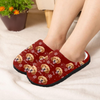 Custom Photo Pet Merry Christmas Slippers Cozy Holiday Gift for Pet Parents HO82 903446