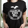 Justice for Charlie Kirk - Prayers Up for Charlie Memorial Dark Shirt LM32 65623