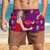 Personalized Custom Face Swim Trunks, Funny Girlfriend Photo Beach Shorts for Men, Vacation Gift HO82 903126