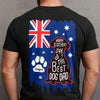 Personalized Happy Father's Day To Best Dog Dad Australia Flag Comfort Back Shirt TH10 170215