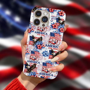 250 Years America 1776-2026 Patriotic Phone Case HA75 920224