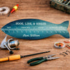 Personalized Funny Fishing Ruler For Dad Grandpa Door Sign Fathers Day Gift HO82 902624