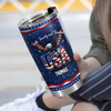 Custom Name Faith, Family & Freedom America 250 Years Anniversary Fat Tumbler 1776–2026 CH07 910590