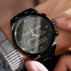 Custom Name Class of 2026 Graduation Men’s Watch – Personalized Graduate Gift CH07 910278