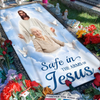 Custom Photo God Has You in His Arms Memorial Grave Blanket HA75 892788