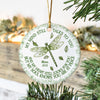 My Mind Still Talks To You Toile - Personalized Ceramic Ornament HA75 897460