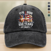 Personalized Freedom Vintage Washed Denim Baseball Cap HO82 901226