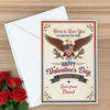 Personalized Name Born To Love You - 250 Years Of Freedom and Valentine Card Patriotic Gift LM32 897855