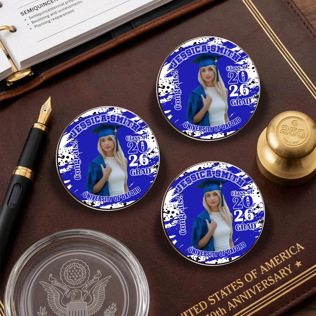 Custom Photo Congrats Class of 2026 Graduation Acrylic Pin TH10 169327