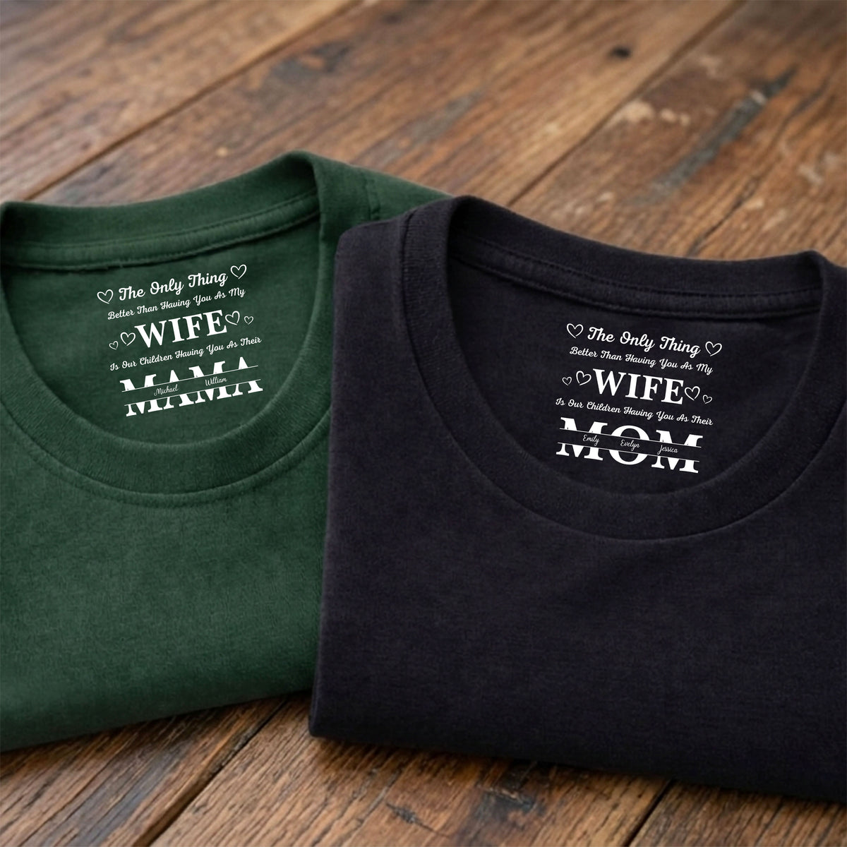 Having You As My Wife Mother's Day Gift Personalized Back Neck Shirt HA75 920784