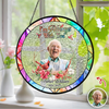 Custom Photo Always Here With You Stained Glass Suncatcher HA75 892806
