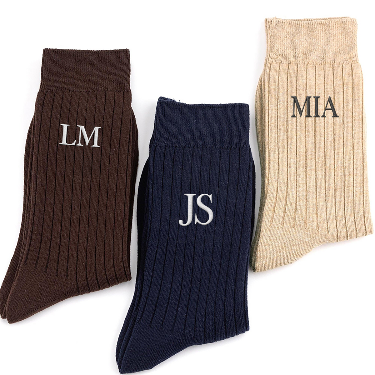 Custom Name Embroidered Socks, Personalized Keepsake Gift for Family & Friends TH10 170867