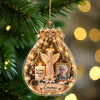Custom Photo Forever In Our Hearts Memorial Acrylic Ornament TH10 171469