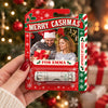 Custom Photo Merry Cashmas Money Holder Ornament TH10 171099