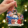 Personalized Baby's First Christmas Acrylic Ornament, Special Keepsake for New Parents HA75 919362