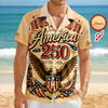 Custom Name USA 250th Anniversary 1776–2026 Eagle Hawaii Shirt TH10 169075