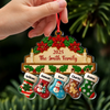 Custom Family Name Christmas Decor - Personalized Acrylic Ornament CH07 899494