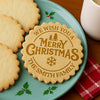 Personalized We Wish You A Merry Christmas Cookie Stamp - Holiday Baking Gift For Family LM32 670517
