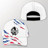 Personalized Golf Ball Pattern With America Flag Classic Cap HO82 902326