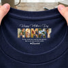 Custom Photo Mom, To Me You Are The World To Mom Neck Print Tee Mothers Day Gift CH07 910926