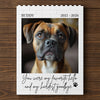 Custom Dog Photo Memorial Building Brick Blocks Gift For Dog Lover CH07 180500