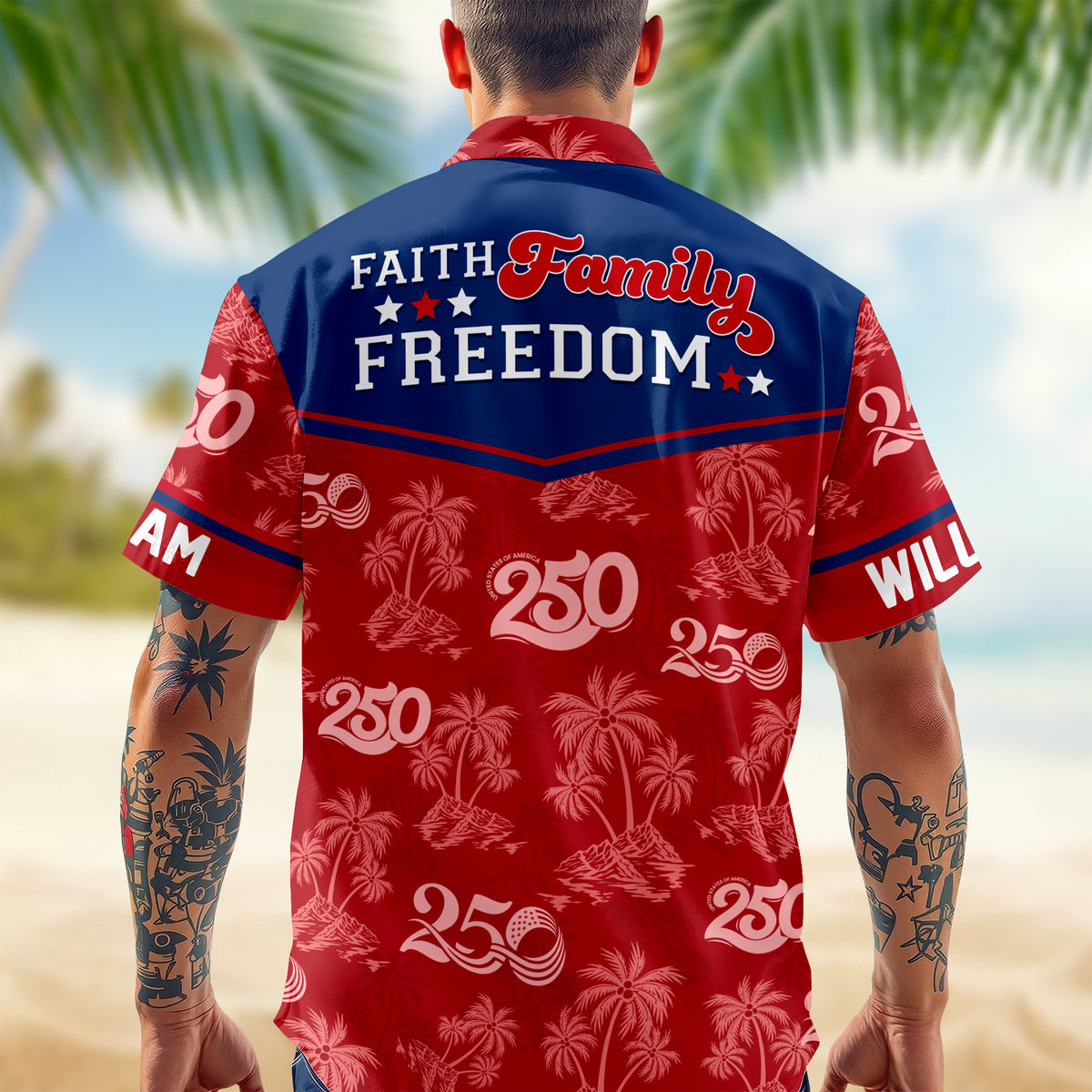America Faith, Family & Freedom Hawaii Shirt TH10 898631