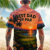 Custom Name Best Dad By Par Hawaii Shirt Personalized Gift for Golf Dad HO82 902514