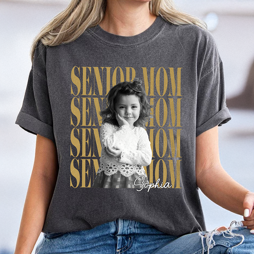 Custom Photo Senior Vintage Graduation Comfort Shirt HA75 920408