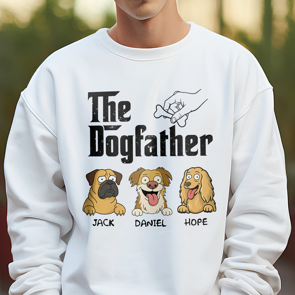 The DogFather Personalized Bright Shirt Gift For Dog Lovers CH07 895646
