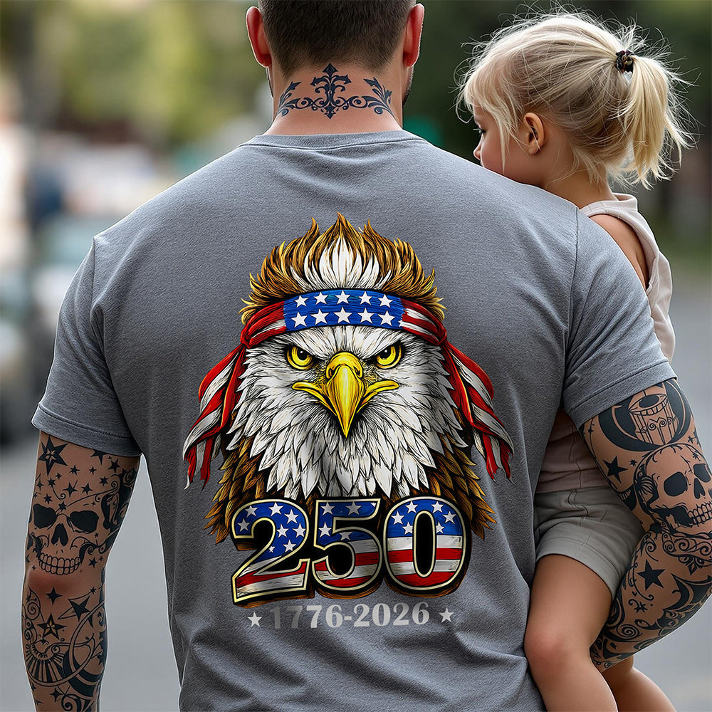250 Years Of Independence America 250th Years Anniversary Birthday Back Shirt CH07 910490