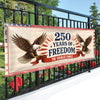 Personalized Family Name 250 Years Of Freedom Banner TH10 898911