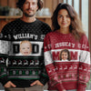 Custom Photo Dad Mom Ugly Sweater HO82 900314