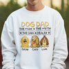 Dog Dad The Man The Myth The Snack Dealer Bright Shirt Personalized Gift For Dog Dad HO82 893700