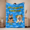 Better With My Dogs Personalized Blanket HA75 892138