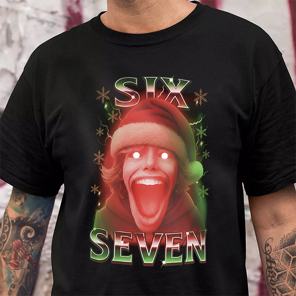 67 Six Seven Christmas Meme The Mason 67 Kid Gen Alpha Slang Dark Shirt HO82 900502