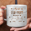 Best Dog Mom Ever Dog Marble Mug TH10 892487