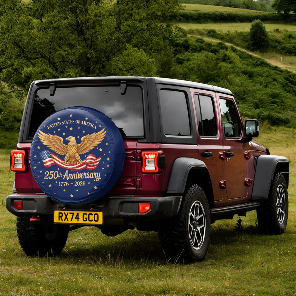 United States 250th Anniversary Tire Cover Gift for Family HA75 898958