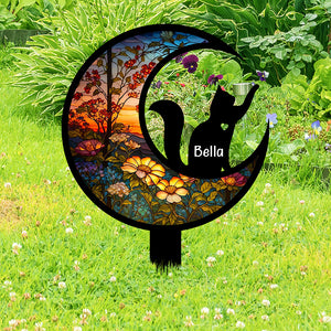 Lost The Cat Memorial Garden Stake TH10 892841