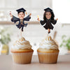 Custom Funny Face Graduation Class of 2026 Decoration Cupcake Toppers HO82 901340