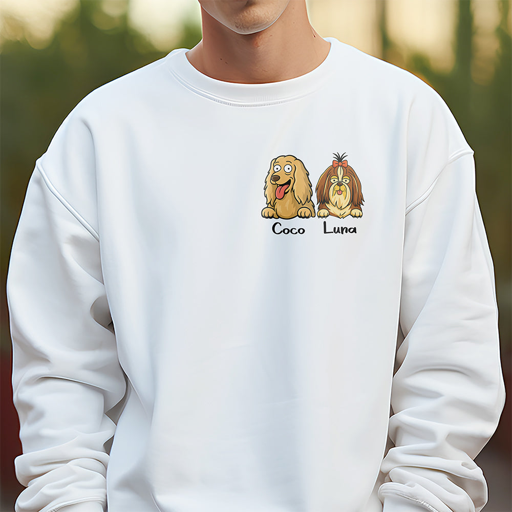 Custom Dog Name Personalized Shirt Gift for Dog Dad Dog Mom CH07 895628