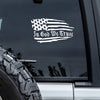 In God We Trust Decal Sticker - American Flag Car Window Decal Sticker HA75 898374