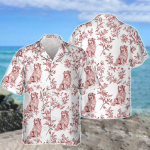 Dog Toile Fabri - Personalized Hawaiian Shirt, Gift For Dog Lover CH07 896076