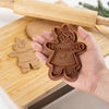 Personalized Gingerbread Name Family Gift Ginger Cookie Stamp LM32 897423